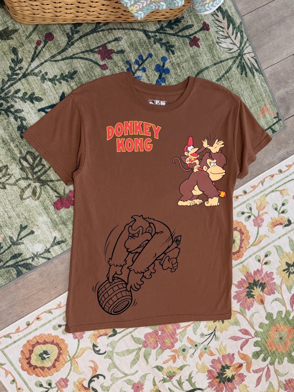 Brown Graphic Tee - Men's Casual Shirt